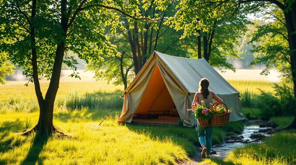 Camping écologique : vos vacances vertes au cœur de la nature