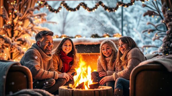 Idées de vacances d'hiver relaxantes pour toute la famille