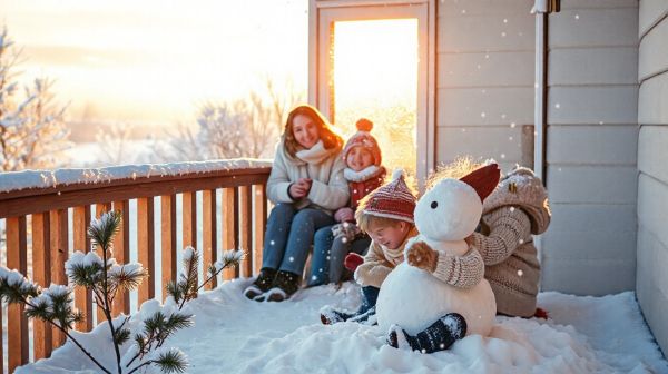 Idées de vacances d'hiver relaxantes pour toute la famille