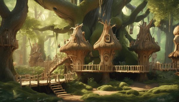 Le Bois des lutins : un parc d’aventures magiques en plein air